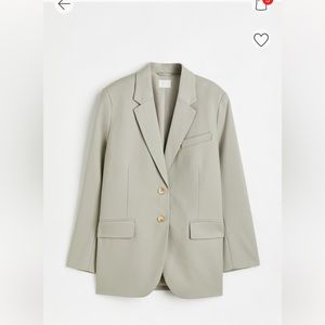 H&M Oversized Single-breasted Jacket